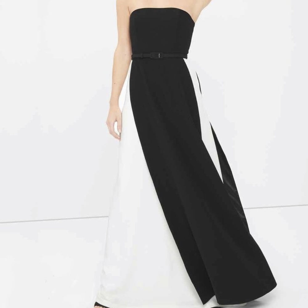 NWT WHBM Color Block Gown